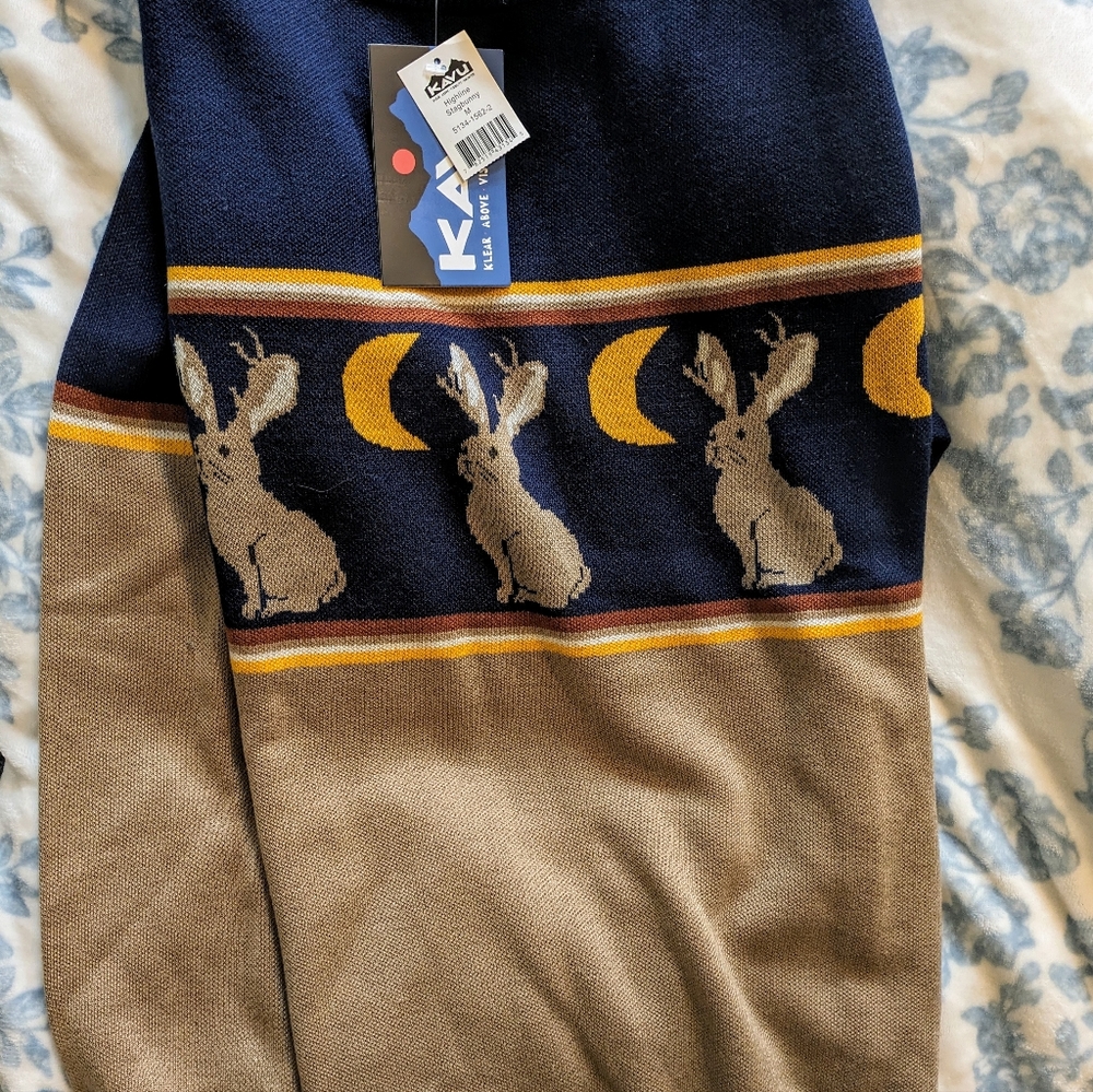 KAVU Highline Stagbunny Sweater